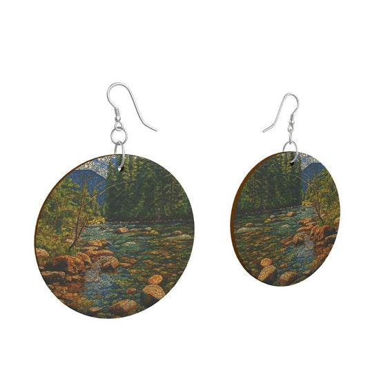 Wooden Earrings