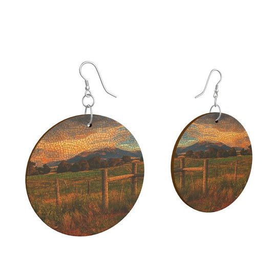 Wooden Earrings